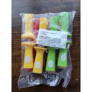 NEW Kitchen-Rite #0G9V - 8-Pairs Corn Holders - Yellow, Green, Orange, Red